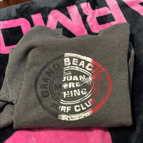 Gray Grand Beach Surf Club Sweatshirt - Picture 3 of 3